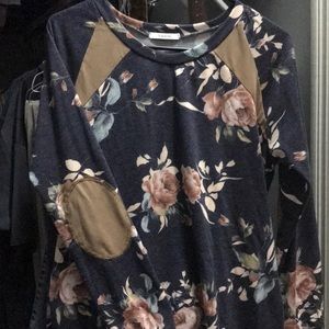 Floral tunic
